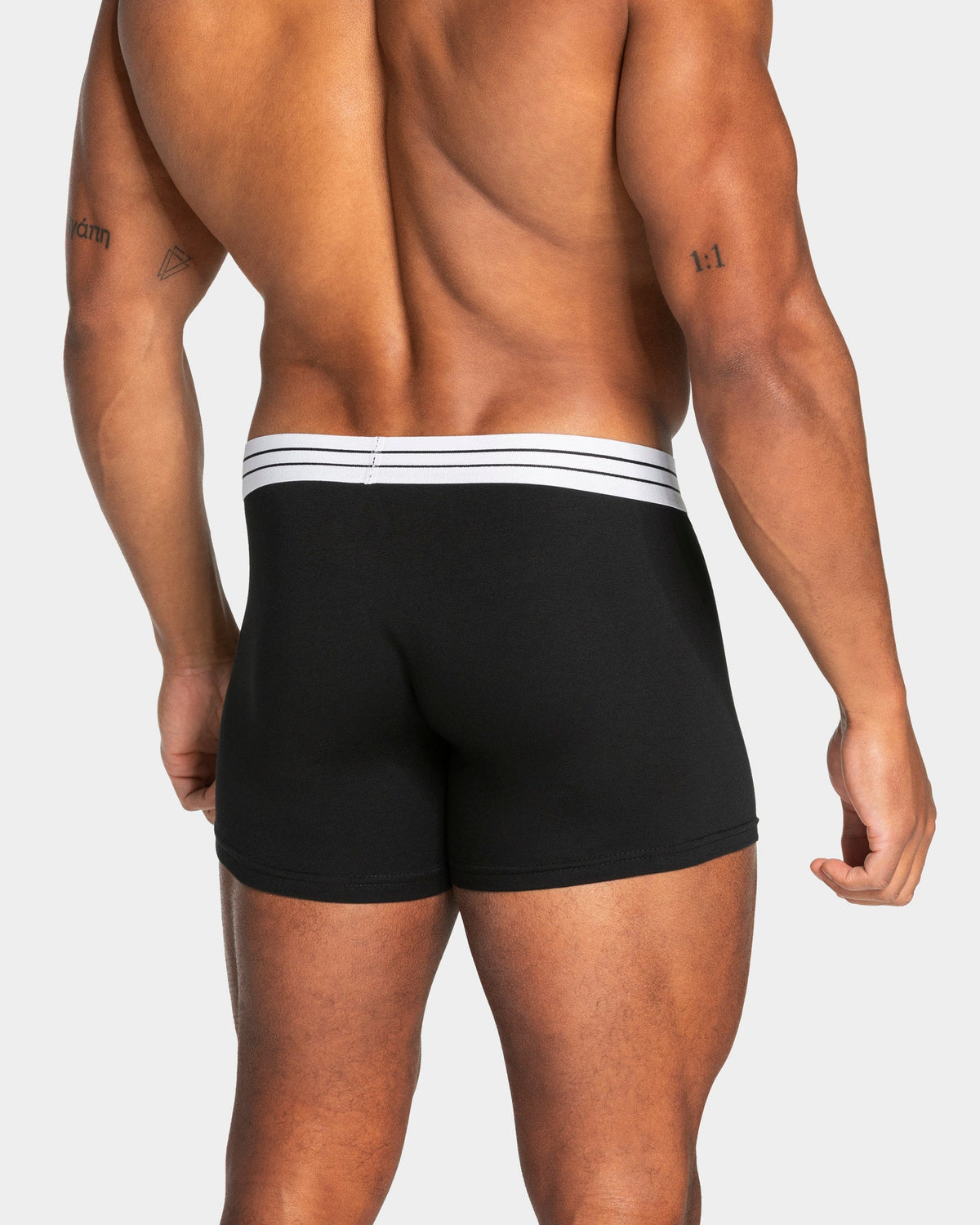 Valentine Boxershorts (3er-Pack) "Chili/Grau Meliert/Schwarz"