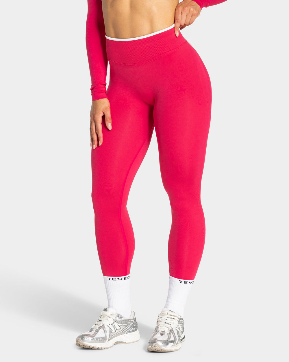 Legging Contrastline « Berry »