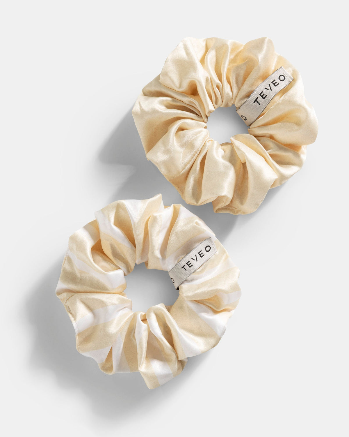 Paire de chouchous Contrastline « Stripe - Butter Yellow »