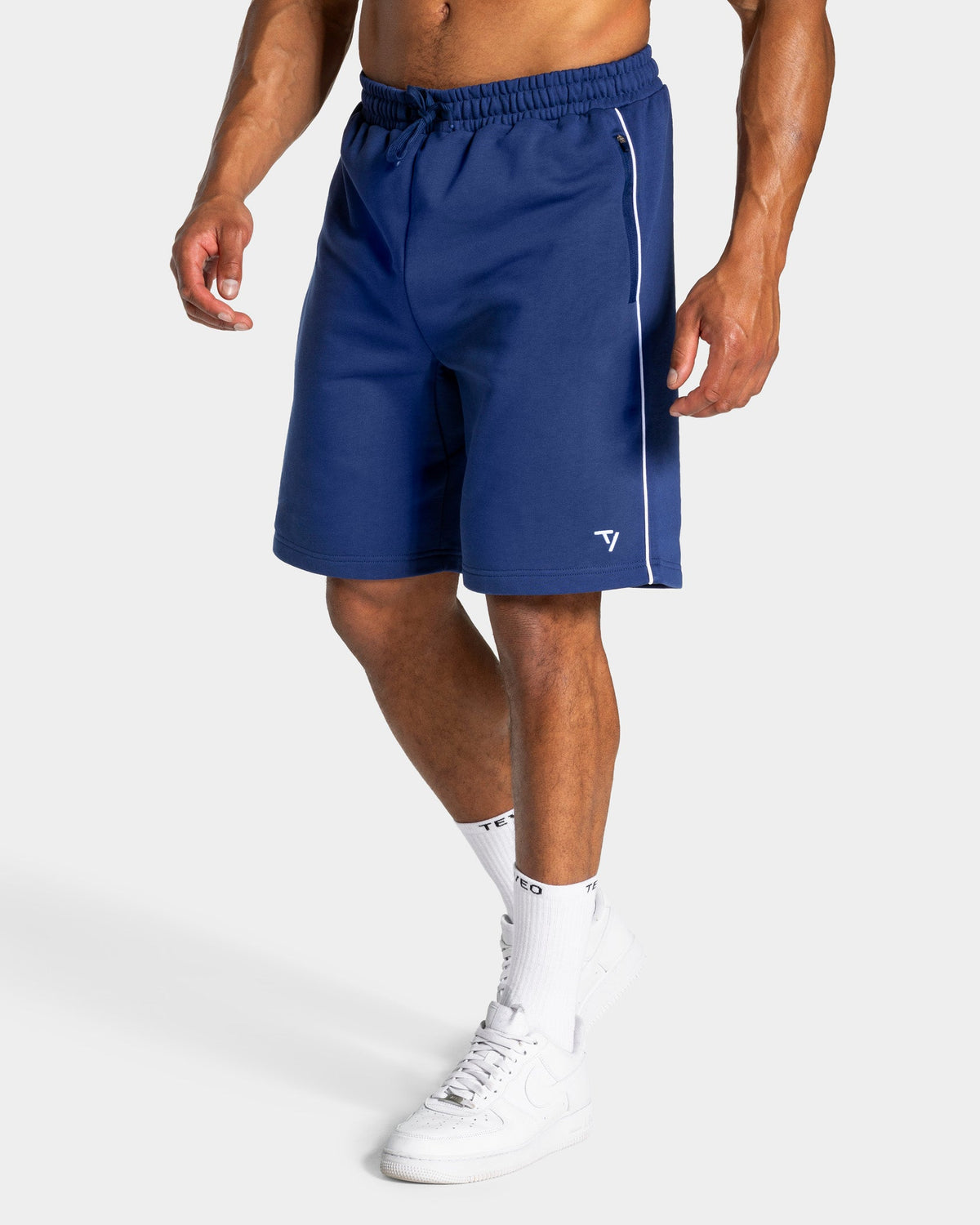 Short Contrastline « indigo »