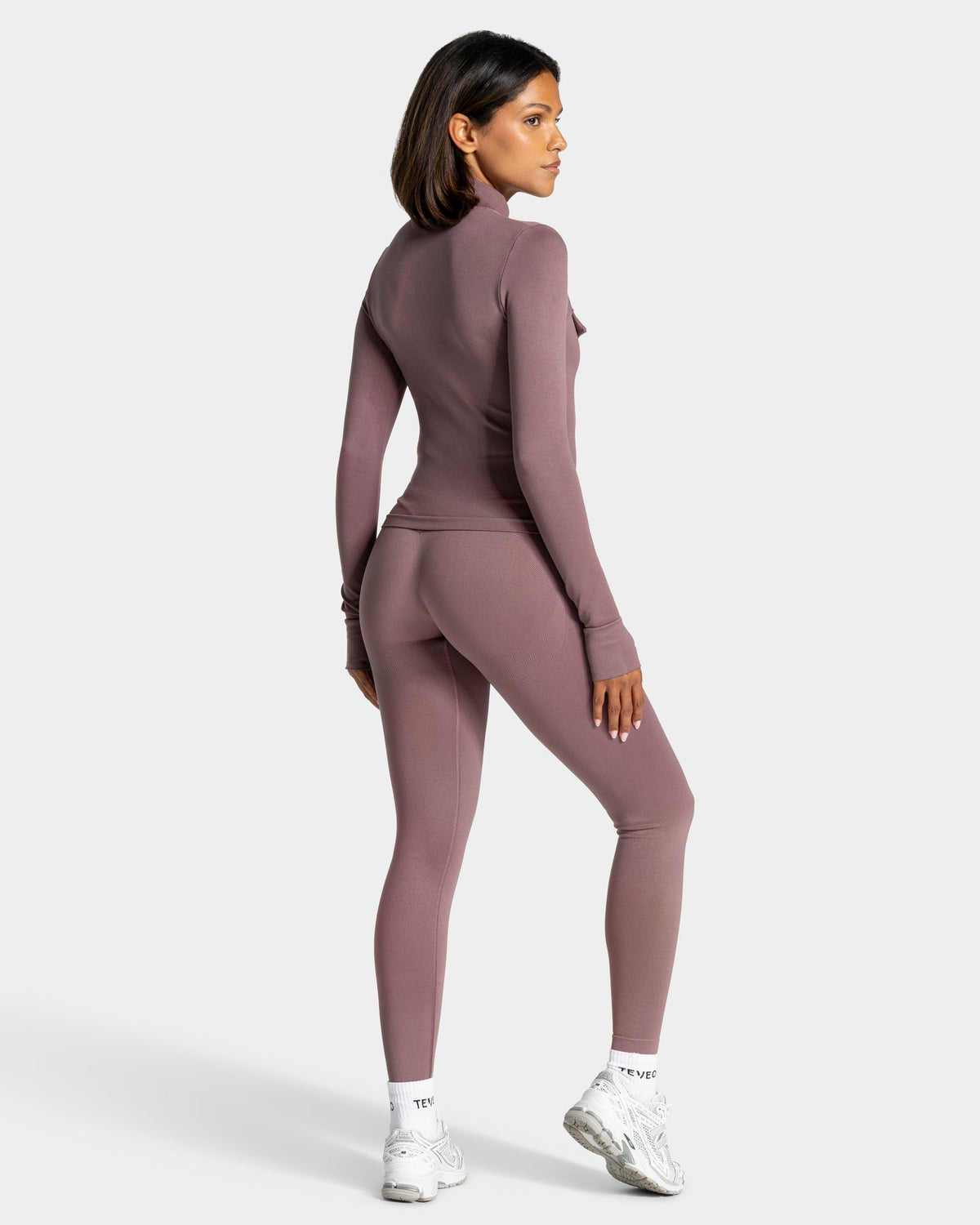 Veste de sport cargo zippée Lift « Mauve »
