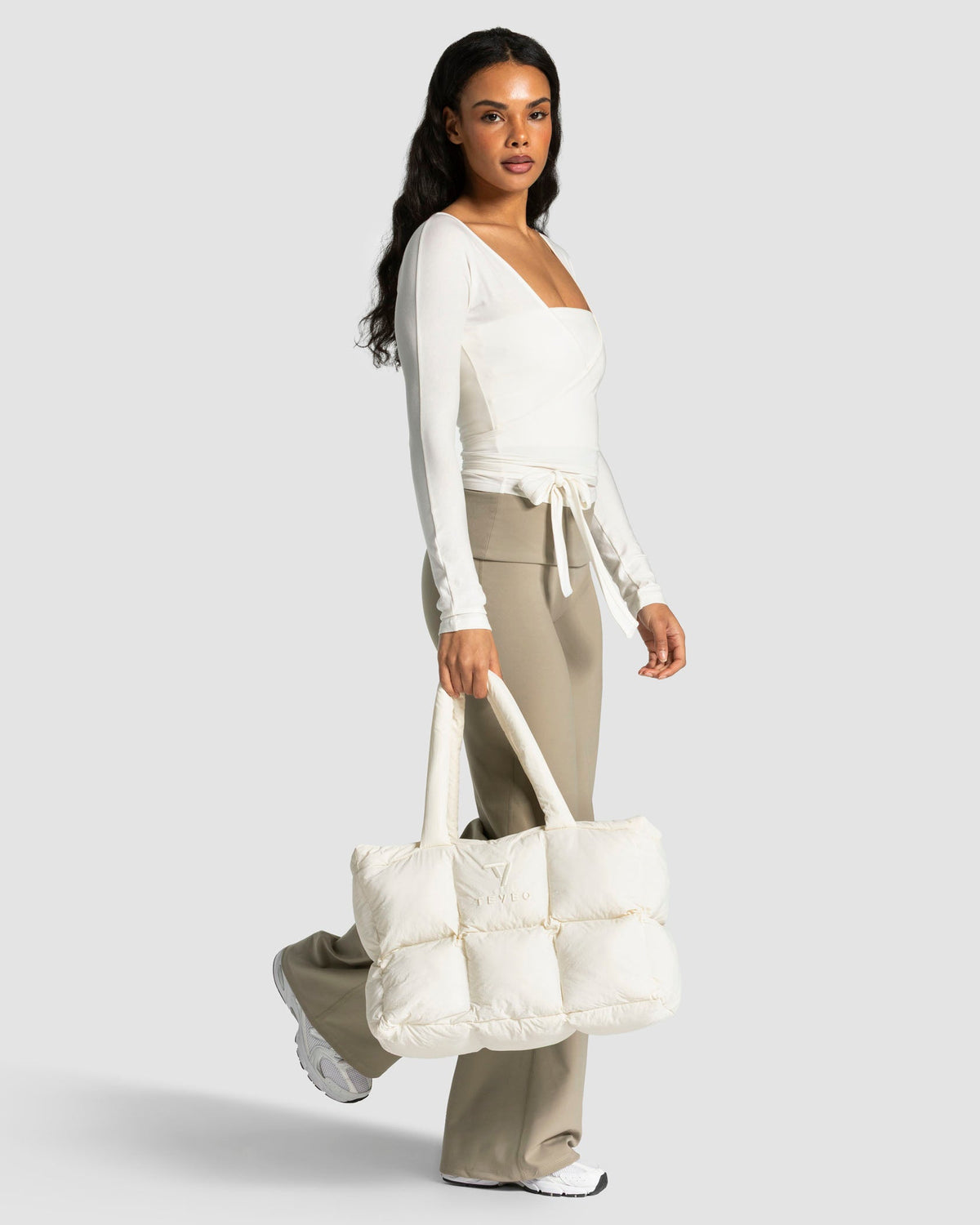 Puffer Bag Mellow « blanc cassé »