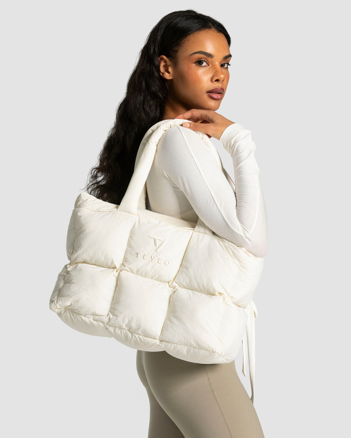 Puffer Bag Mellow « blanc cassé »