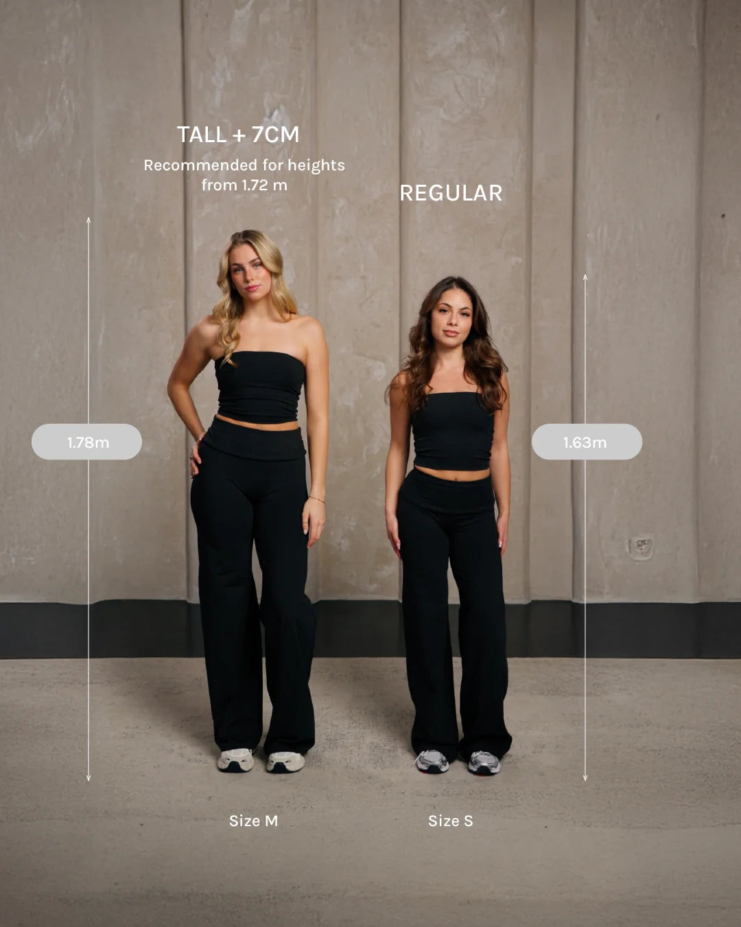 Pantalon à jambe droite Mellow Fold Over Regular « prune »