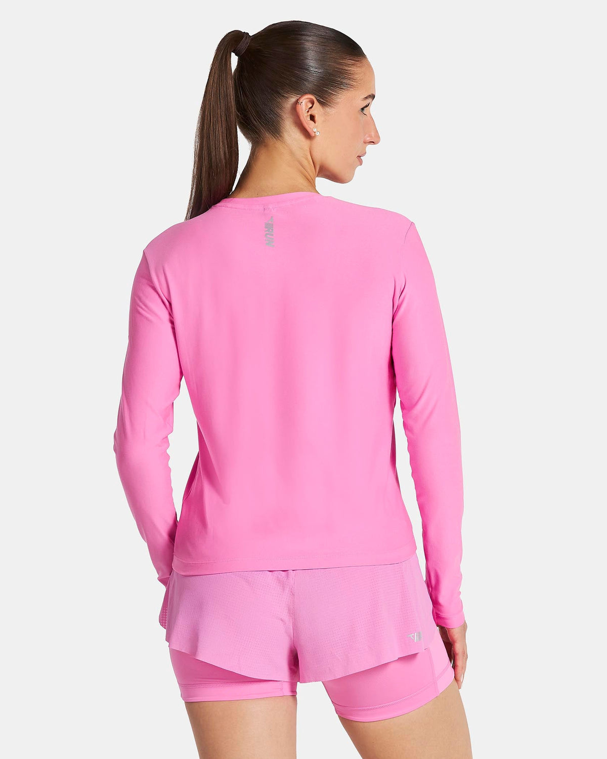 Haut à manches longues RUN « Boost Pink »