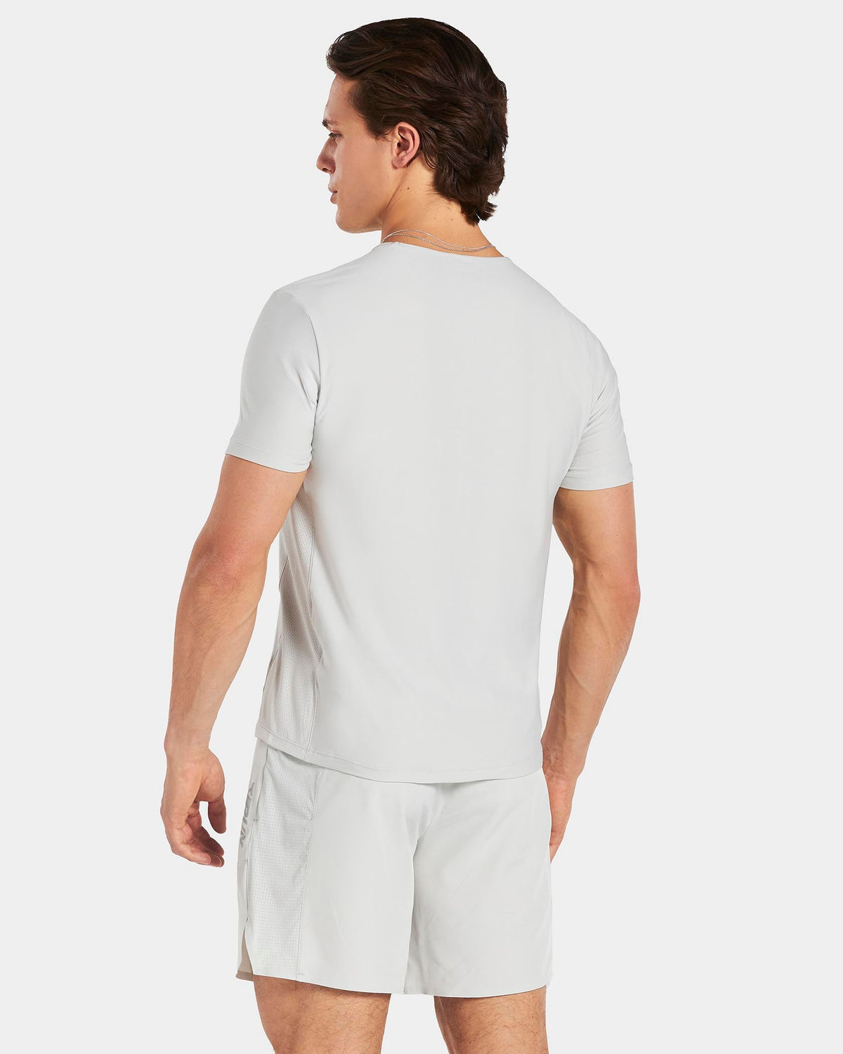 T-shirt RUN « gris clair »