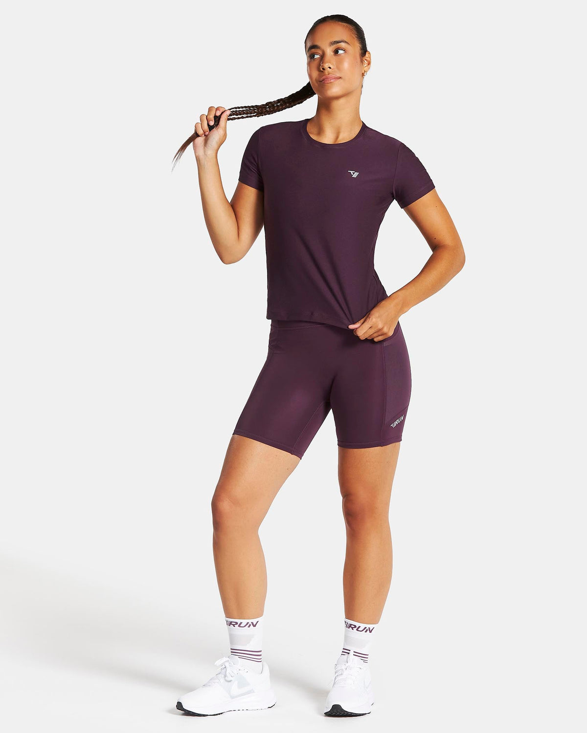 T-shirt RUN « Dusty Purple »