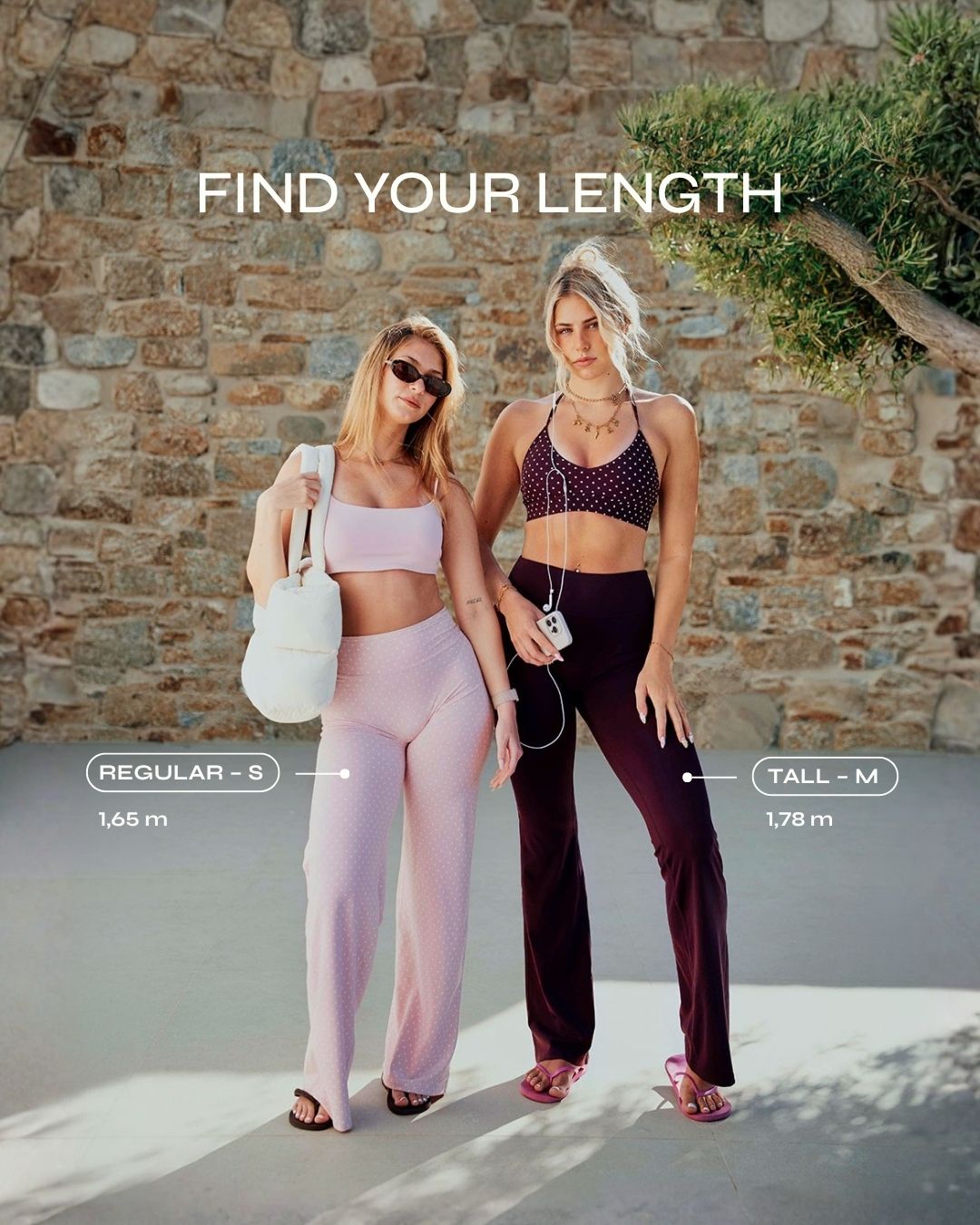 Pantalon à jambe droite standard Allrounder « pois sur fond merlot »