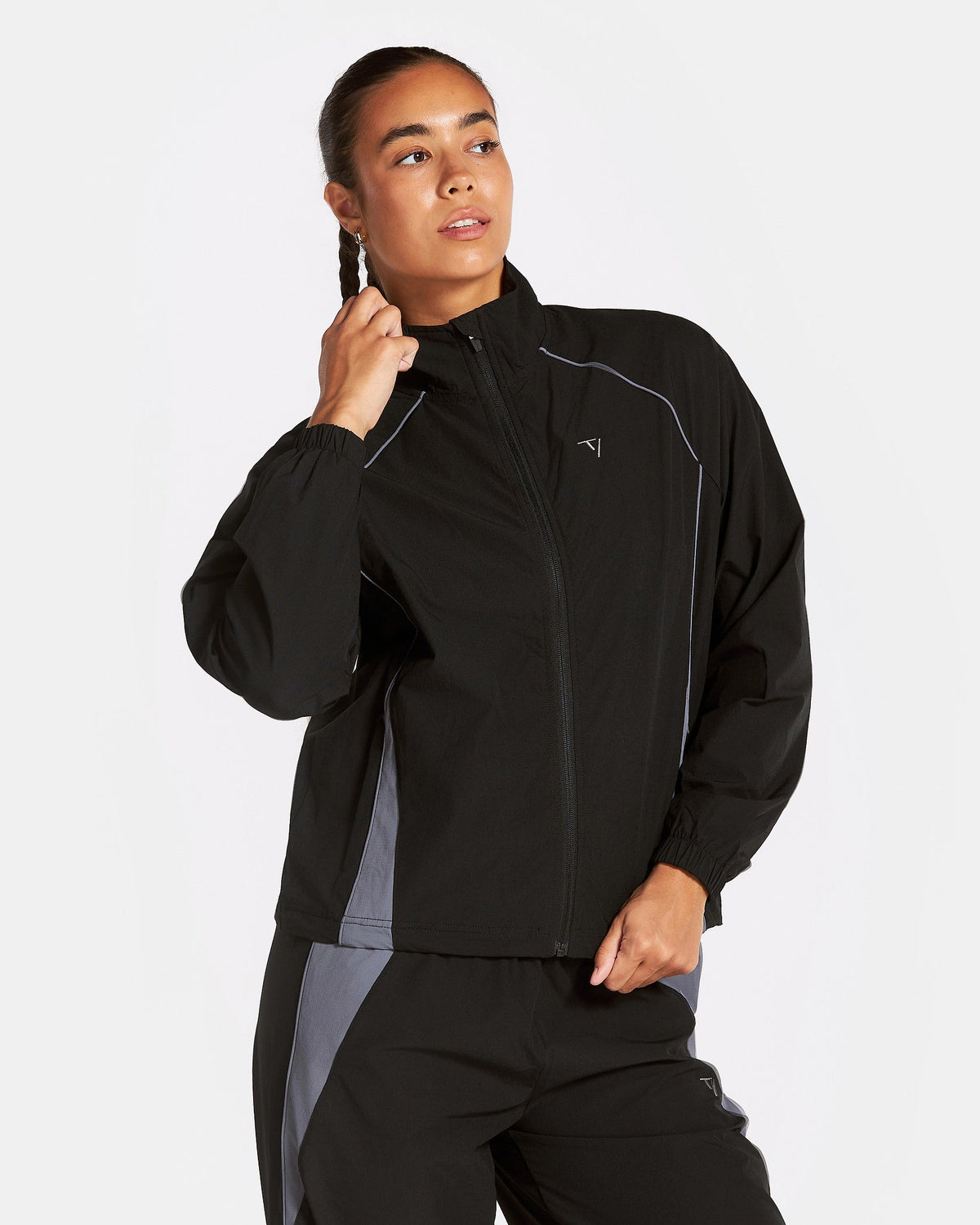 Veste de sport zippée Track « noir »