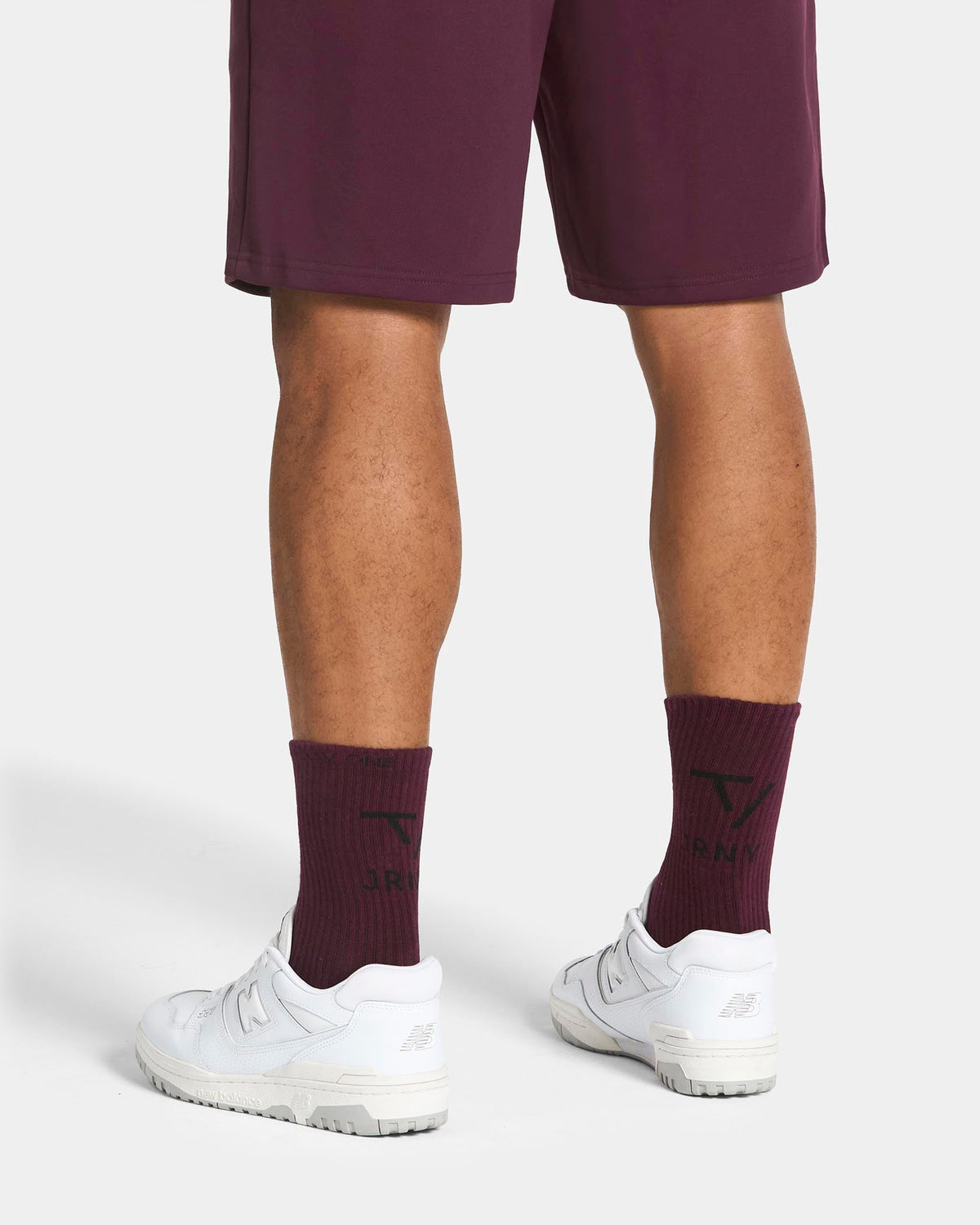 Chaussettes Training (2 paires) « Merlot »