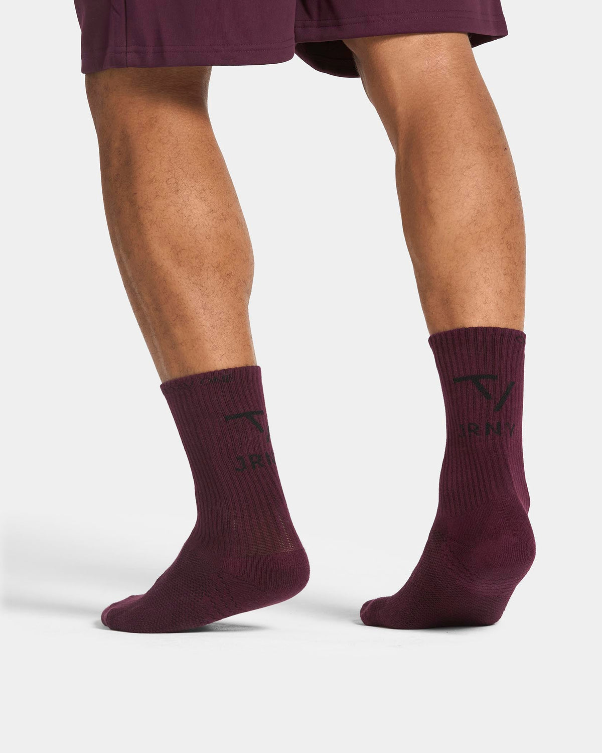 Chaussettes Training (2 paires) « Merlot »