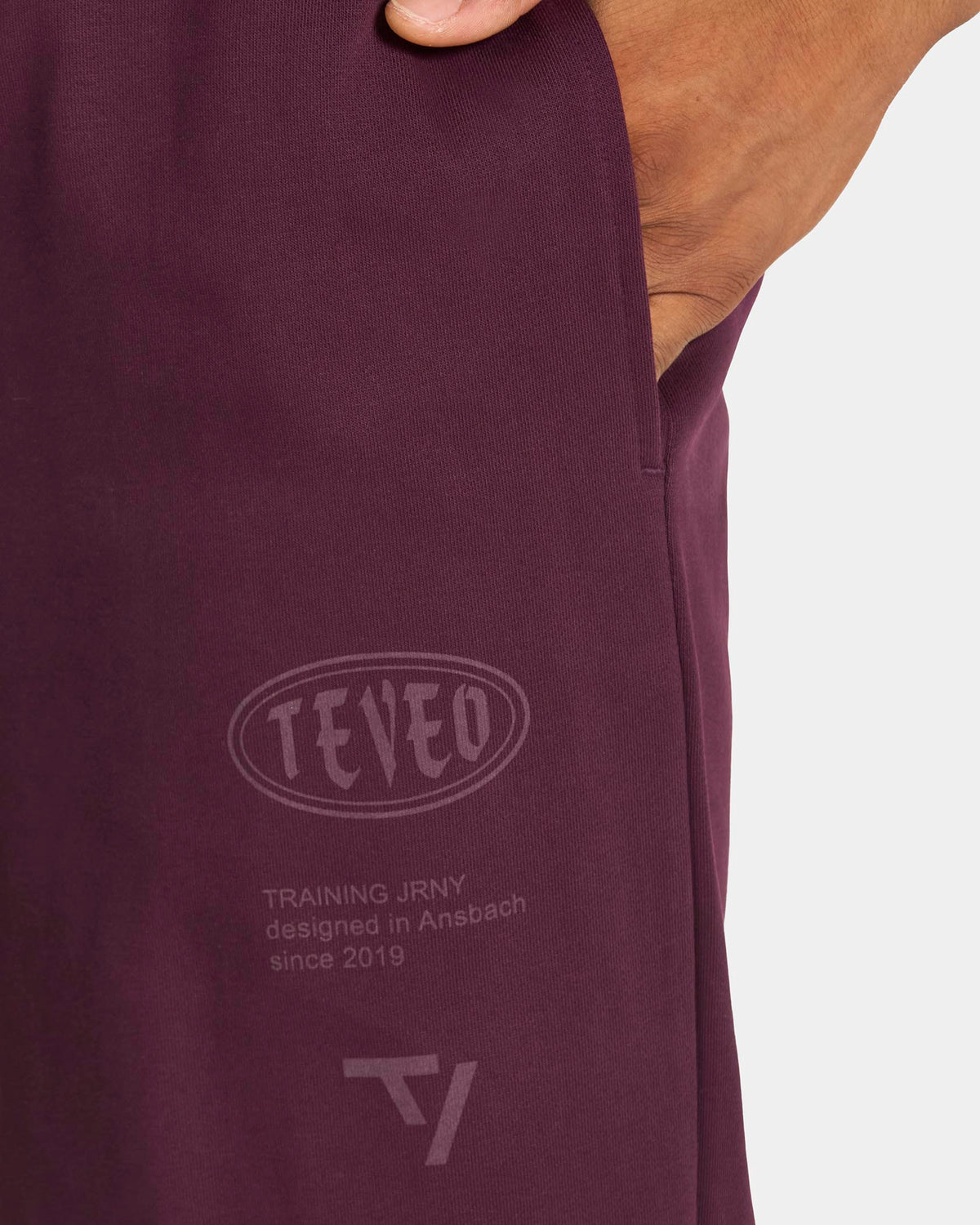 Pantalon de jogging Straight Leg Training « Merlot »